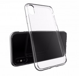 Ультратонкая ТПУ накладка Crystal для iPhone Xs (прозрачная)