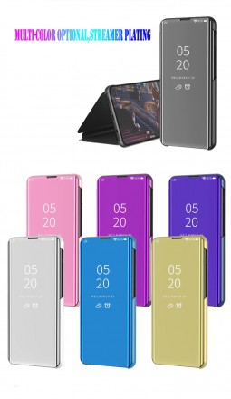 Чехол Mirror Clear View Case для Xiaomi Mi Note 10 Pro