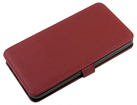 Кожаный чехол (книжка) Leather Series для Lenovo K6 Note