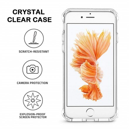 Прозрачный чехол Crystal Protect для iPhone 8 Plus