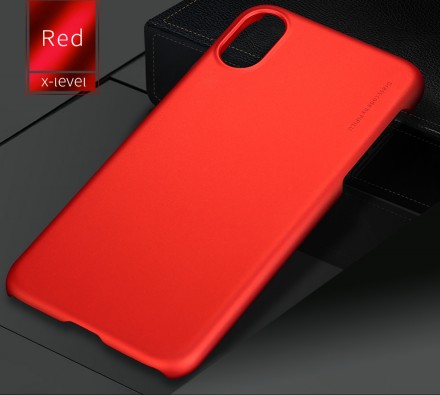 Пластиковая накладка X-Level Metallic Series для Xiaomi Redmi Note 6 Pro (soft-touch)