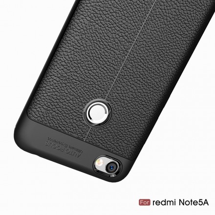ТПУ накладка Skin Texture для Xiaomi Redmi Note 5A