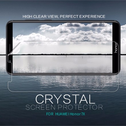 Пластиковая накладка Nillkin Super Frosted для Huawei Honor 7X (+ пленка на экран)