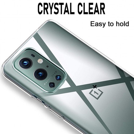 Ультратонкий ТПУ чехол Crystal для OnePlus 9 Pro (прозрачный)