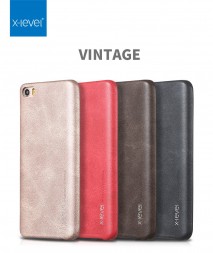 Кожаная накладка X-Level Vintage Series для Xiaomi Mi5