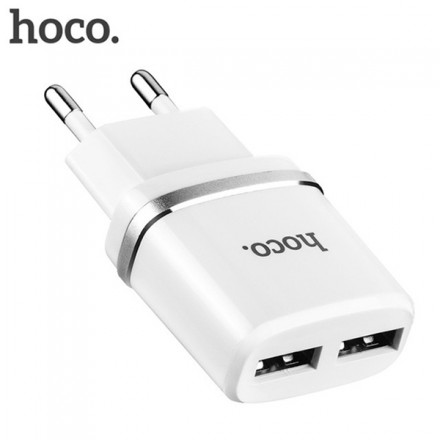 СЗУ Hoco C12 2 USB (2.4A)