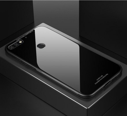 ТПУ чехол Glass для Huawei Honor 7A Pro