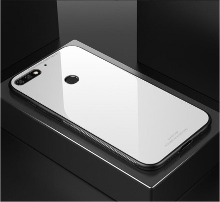 ТПУ чехол Glass для Huawei Honor 7A Pro