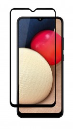 Защитное стекло 5D+ Full-Screen с рамкой для Samsung Galaxy M02s