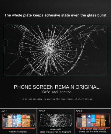 Защитное стекло Nillkin Anti-Explosion (H) для Microsoft Lumia 540