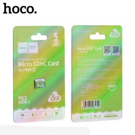 Карта памяти microSDHC 8Gb HOCO (Class 10)