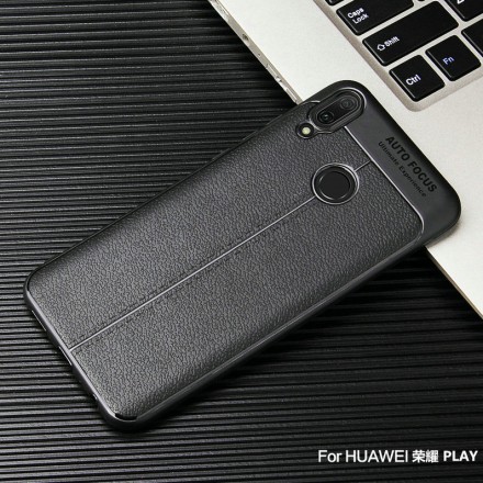 ТПУ накладка Skin Texture для Huawei Honor Play