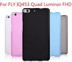 ТПУ накладка для Fly IQ453 Quad Luminor FHD (матовая)