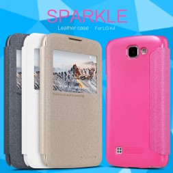 Чехол (книжка) Nillkin Sparkle для LG K4 K130E