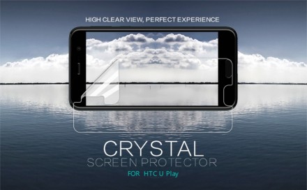 Пластиковая накладка Nillkin Super Frosted для HTC U Play (+ пленка на экран)