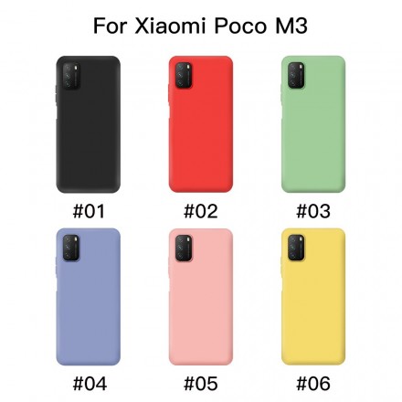 ТПУ чехол Silky Original Full Case для Xiaomi Poco M3