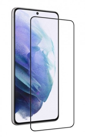 Защитное стекло c рамкой 3D+ Full-Screen для Samsung Galaxy S21 Plus
