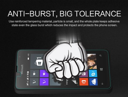 Защитное стекло Nillkin Anti-Explosion (H) для Microsoft Lumia 430