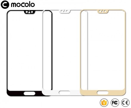 Защитное стекло MOCOLO Premium Glass с рамкой для Huawei P20 Pro