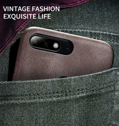 Кожаный чехол X-Level Vintage Series для Huawei Honor 7A Pro
