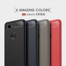 ТПУ накладка для Xiaomi Mi8 Lite iPaky Slim