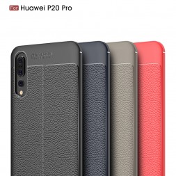 ТПУ накладка Skin Texture для Huawei P20 Pro