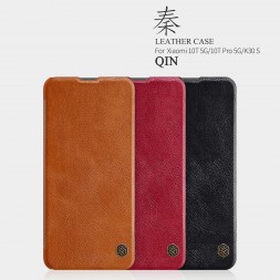Чехол (книжка) Nillkin Qin для Xiaomi Mi 10T