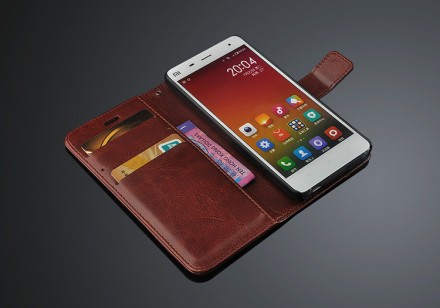 Чехол (книжка) Wallet PU для Xiaomi MI4