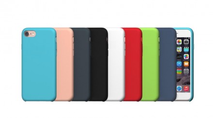 ТПУ накладка Silky Original Case для iPhone 8 Plus