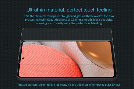 Защитное стекло Nillkin Anti-Explosion (H) для Samsung Galaxy A72