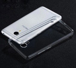 Прозрачная накладка Crystal Strong 0.5 mm для Meizu M2 Note