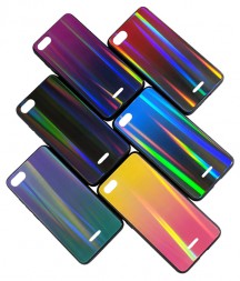 ТПУ накладка Shine Glass для Huawei Y6 2018