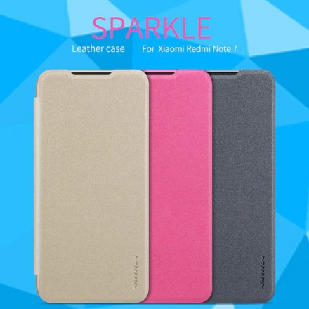 Чехол (книжка) Nillkin Sparkle для Xiaomi Redmi Note 7 Pro