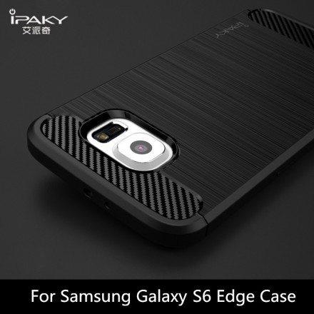 ТПУ накладка для Samsung G925F Galaxy S6 Edge iPaky Slim