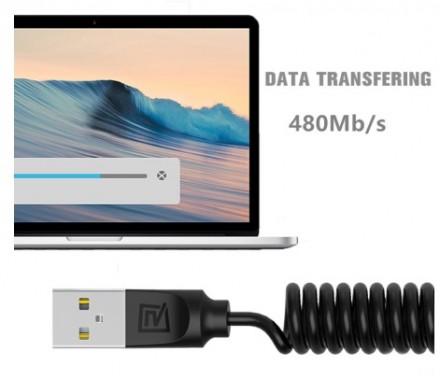 USB - Type-C кабель Remax Radiance Pro Spring (RC-117a)