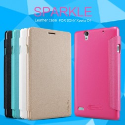 Чехол (книжка) Nillkin Sparkle для Sony Xperia C4