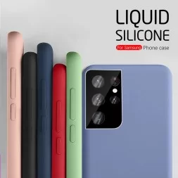 ТПУ чехол Silky Original Full Case для Samsung Galaxy S21 Ultra