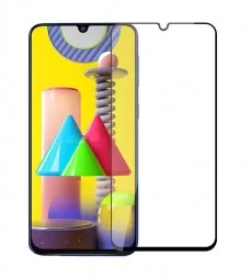 Захисне скло з рамкою 3D+ Full-Screen для Samsung Galaxy M31