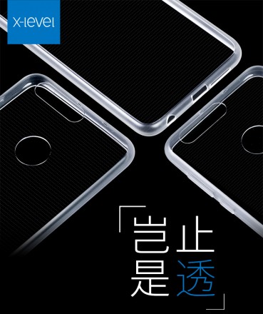 ТПУ накладка X-Level Antislip Series для Huawei Honor 6X (прозрачная)