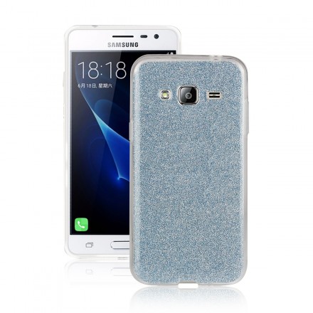 ТПУ накладка Glitter Series для Samsung J700H Galaxy J7