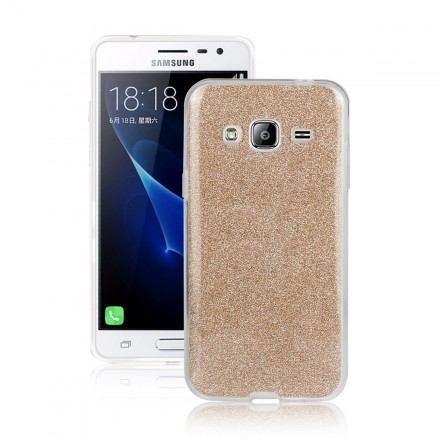 ТПУ накладка Glitter Series для Samsung J700H Galaxy J7