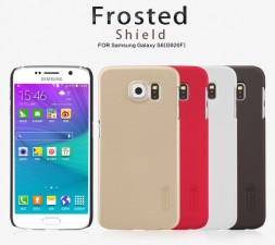 Пластиковая накладка Nillkin Super Frosted для Samsung G920F Galaxy S6 (+ пленка на экран)