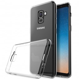 Прозрачная накладка Crystal Strong 0.5 mm для Samsung Galaxy A8 2018 A530F