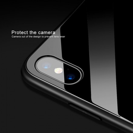 ТПУ накладка Glass для iPhone X