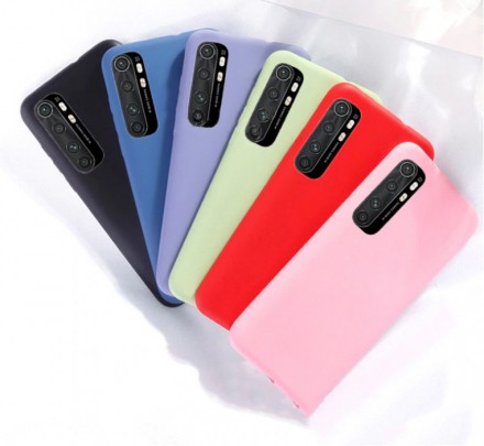 ТПУ чехол Silky Original Full Case для Xiaomi Mi Note 10 Lite