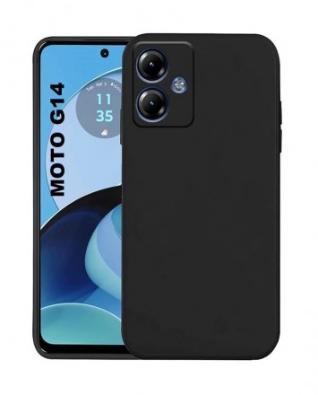 Матовый ТПУ чехол Full Cam для Motorola Moto G14