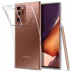 Ультратонкий ТПУ чехол Crystal для Samsung Galaxy Note 20 Ultra (прозрачный)