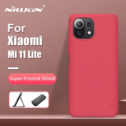 Пластиковый чехол Nillkin Super Frosted для Xiaomi Mi 11 Lite