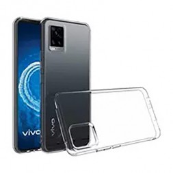 Ультратонкий ТПУ чехол Crystal для Vivo V21e (прозрачный)