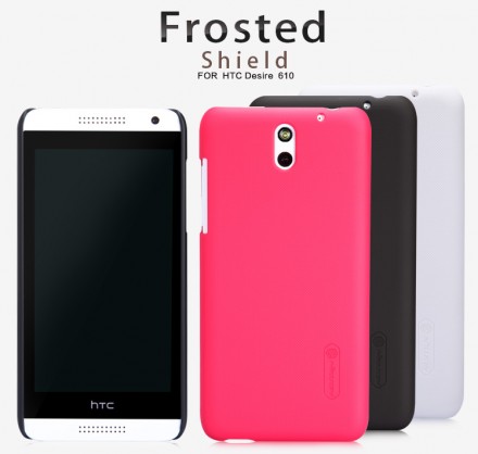 Пластиковая накладка Nillkin Super Frosted для HTC Desire 616 (+ пленка на экран)